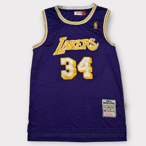 Mitchell & Ness Shaq Lakers Jersey